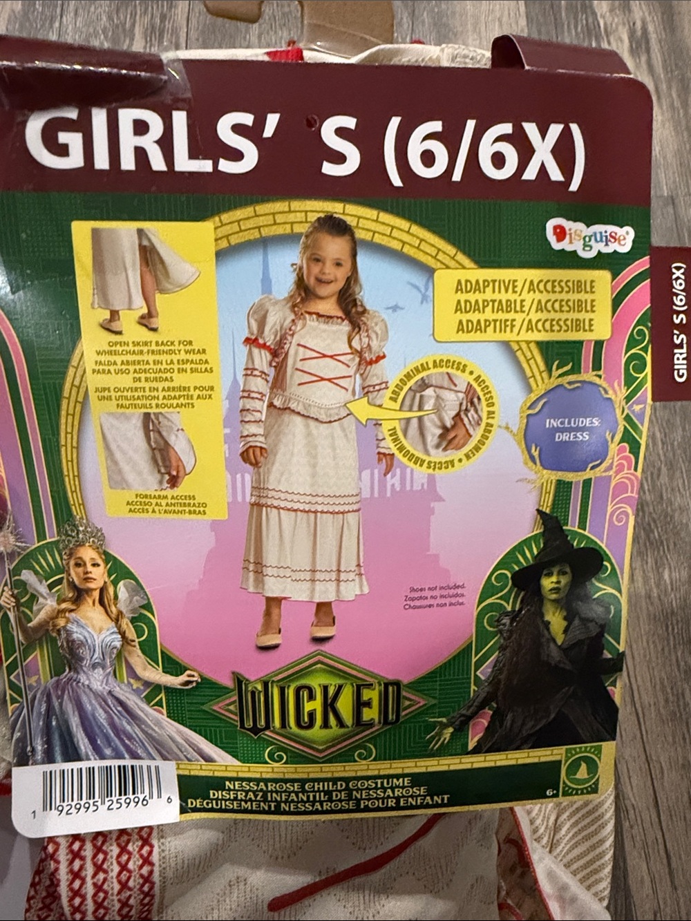 Wicked Nessarose Girls Halloween Costume